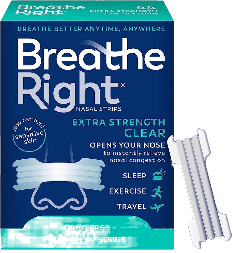 Breathe Right Extra Clear Nasal Strips