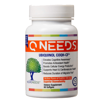 QNeeds Ubiquinol CoQ10 100 mg